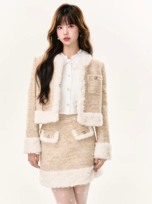 Boa Cute Cute Jacket & Skirt