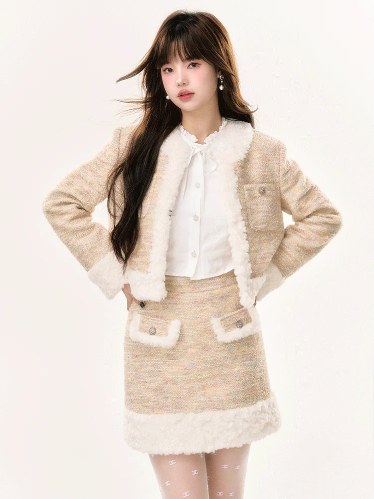 Boa Cute Cute Jacket & Skirt