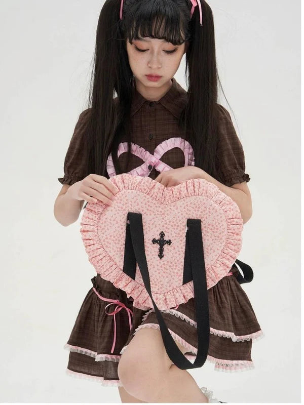 Retro College JK Uniform Bag Niche Sweet Cool Girl Cute Lolita Bag