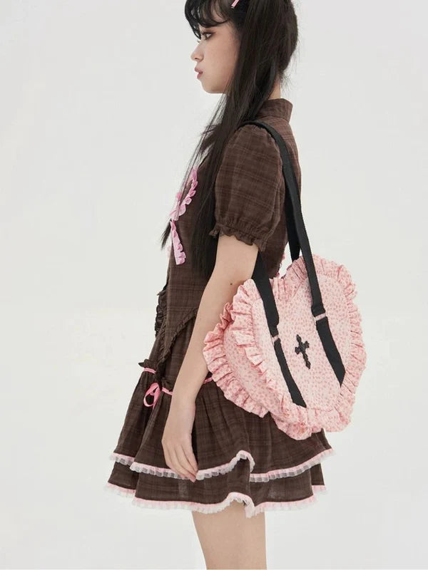 Retro College JK Uniform Bag Niche Sweet Cool Girl Cute Lolita Bag