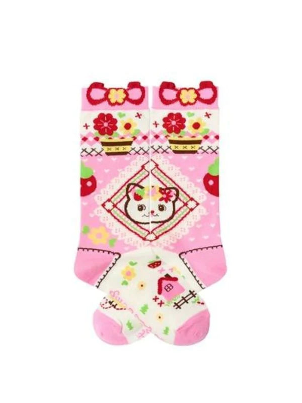 Flower Cotton Socks