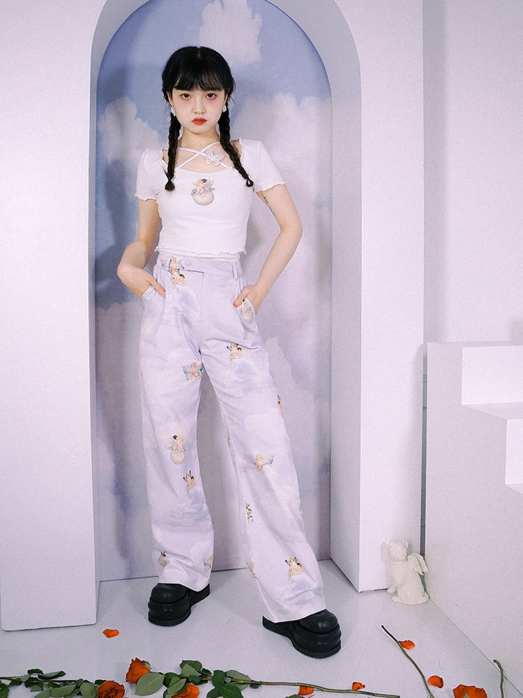 Angel Pail Wide Nichi Pants- Outfit Inspo