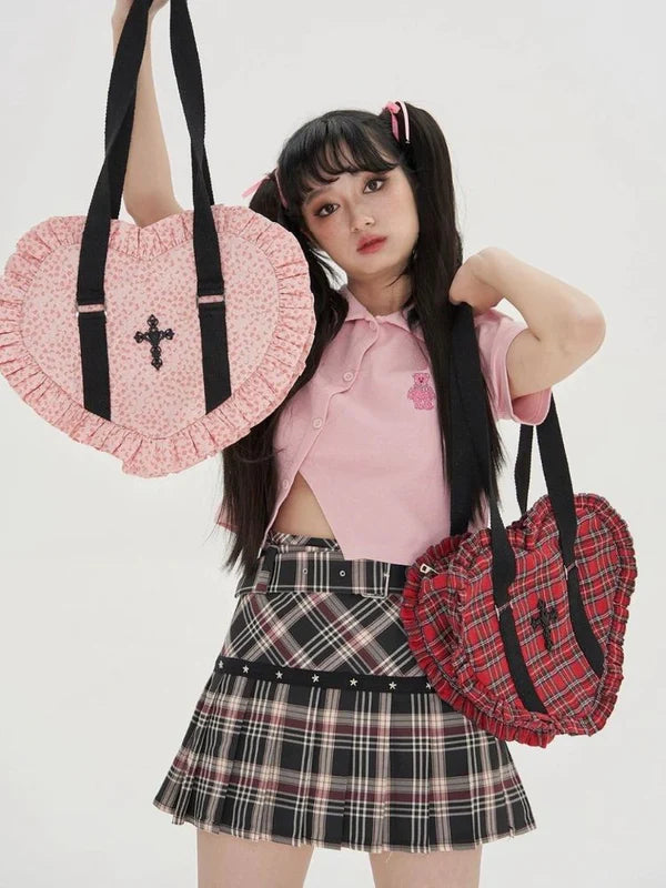 Retro College JK Uniform Bag Niche Sweet Cool Girl Cute Lolita Bag