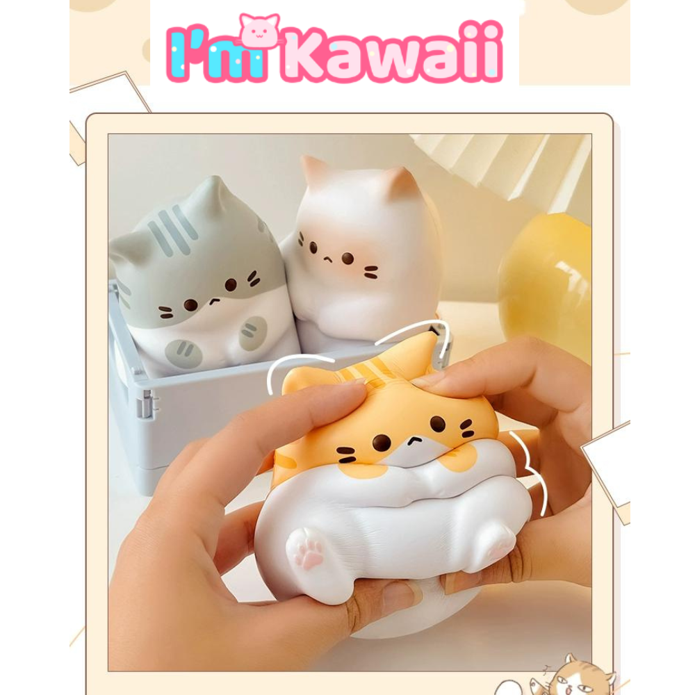 Cute Cat relief toy Pinch Joy popular creative stress-relieving squishy toy, stress relief tool #PN-5007