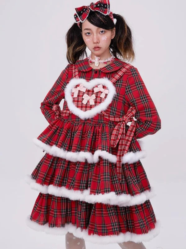 Lolita Red Christmas Dress