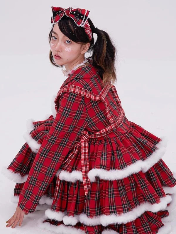 Lolita Red Christmas Dress