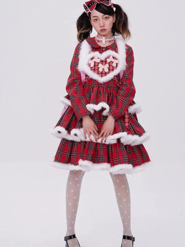 Lolita Red Christmas Dress