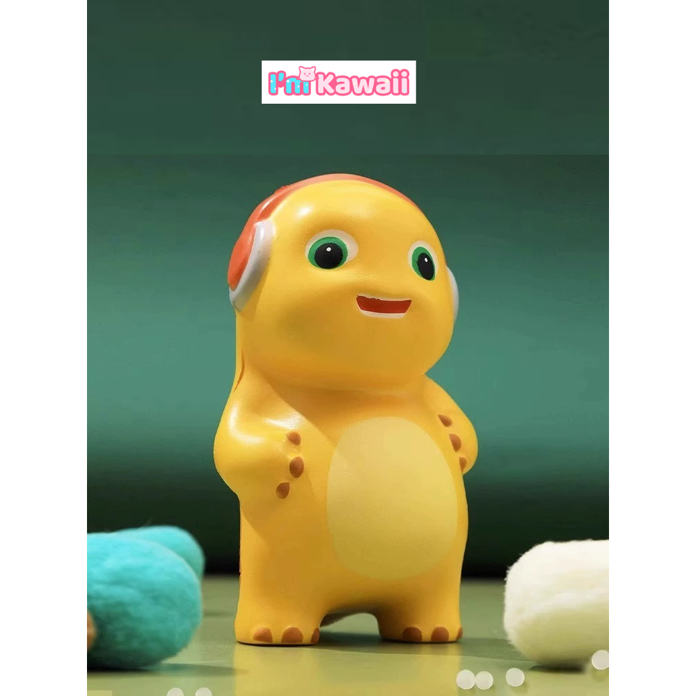 Little Milk Dragon squeeze and release fun, stress relief gadget, popular tilted and pitiful dragon slow rebound small toy, figurine-PN-5014