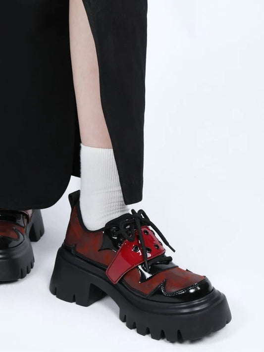 Punk Gothic Thick Soled Shoes