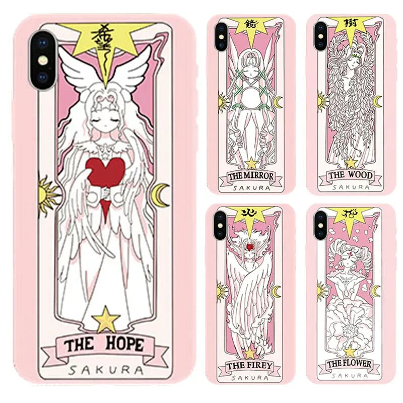 Sakura Clow Card Phone Case for iPhone