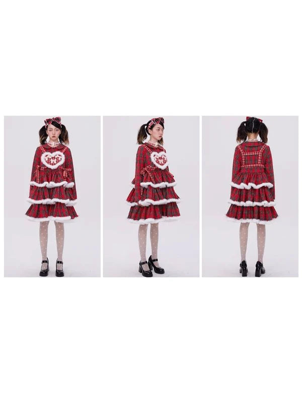 Lolita Red Christmas Dress