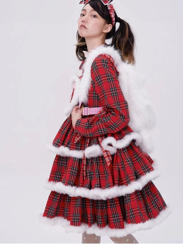 Lolita Red Christmas Dress