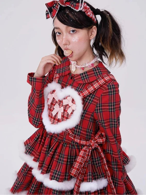 Lolita Red Christmas Dress