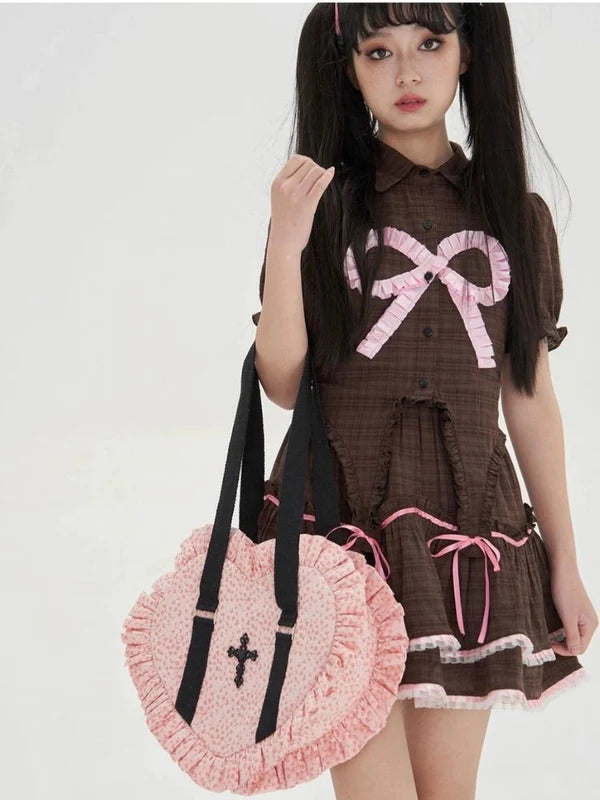 Retro College JK Uniform Bag Niche Sweet Cool Girl Cute Lolita Bag