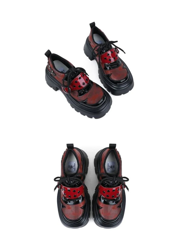 Punk Gothic Thick Soled Shoes