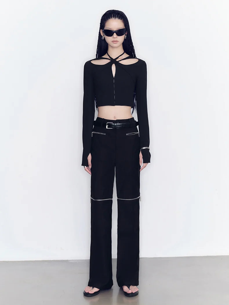 Cropped Nichi Tight Front-Cut Cutsew