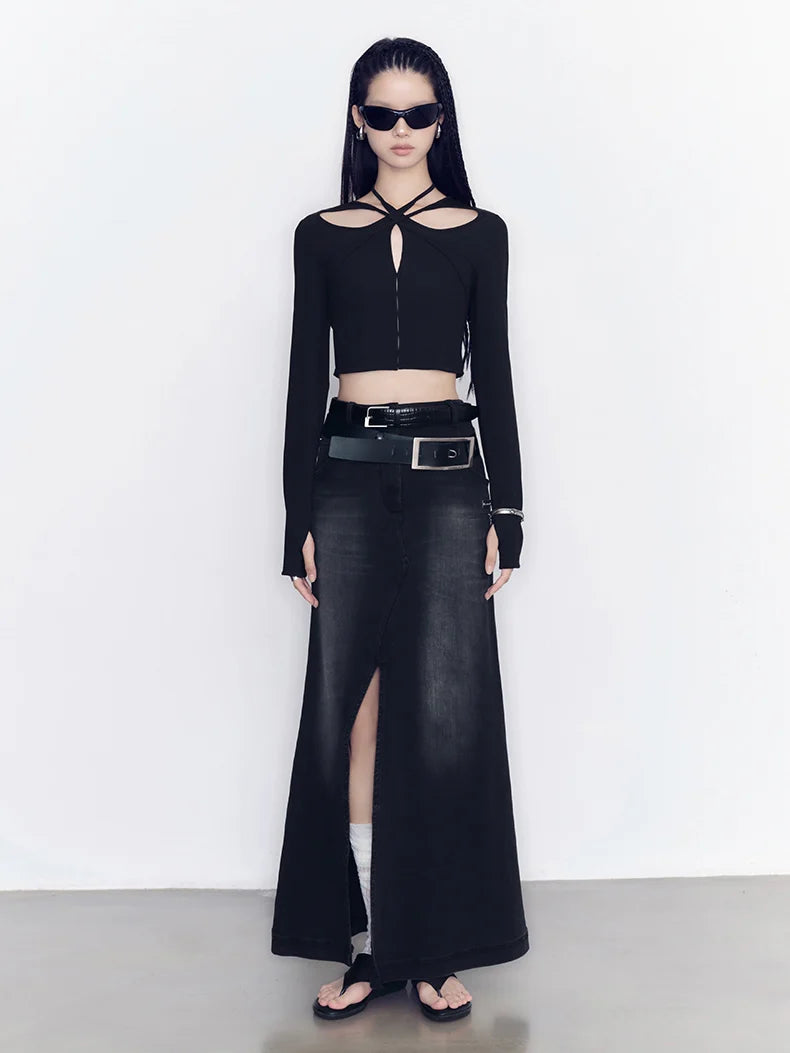 Cropped Nichi Tight Front-Cut Cutsew