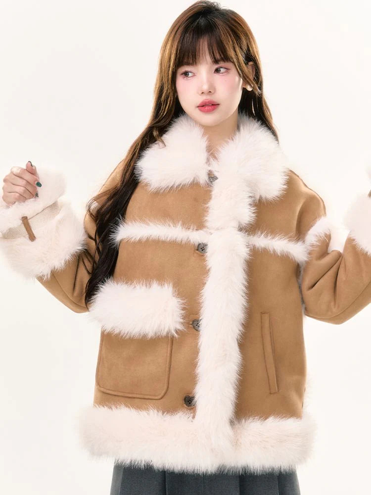 Boa Puffy Thick Jacket