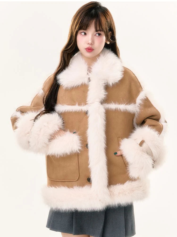 Boa Puffy Thick Jacket