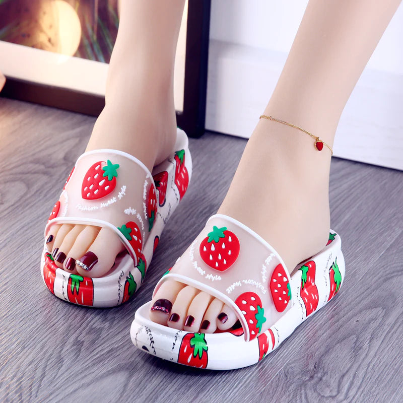 Cute Fruits Summer Slippers