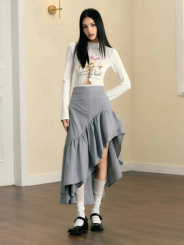 Double Layer Irregular Wave Skirt