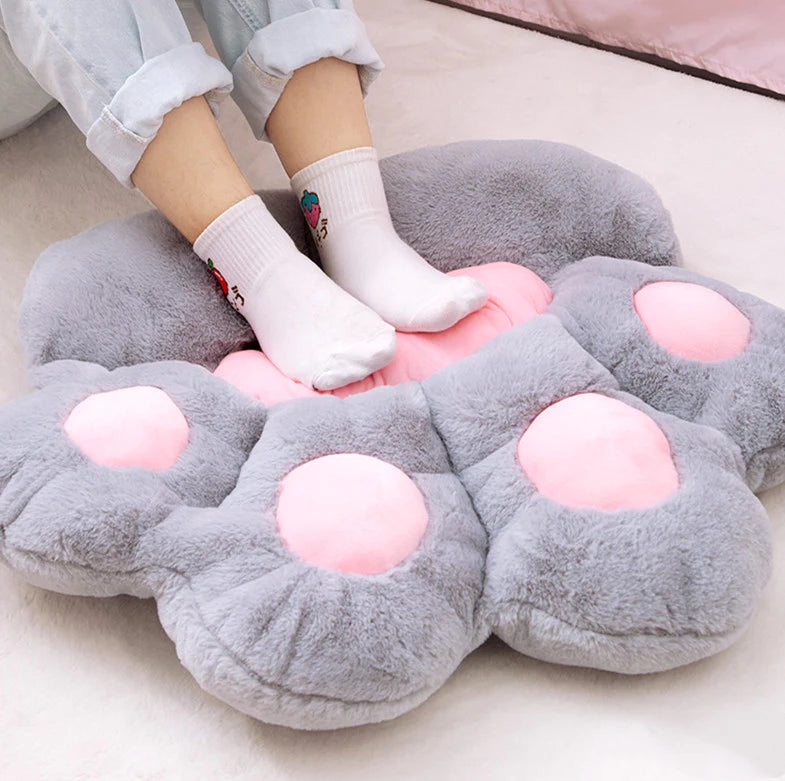 Lovely Cat Paw Seat Cushion