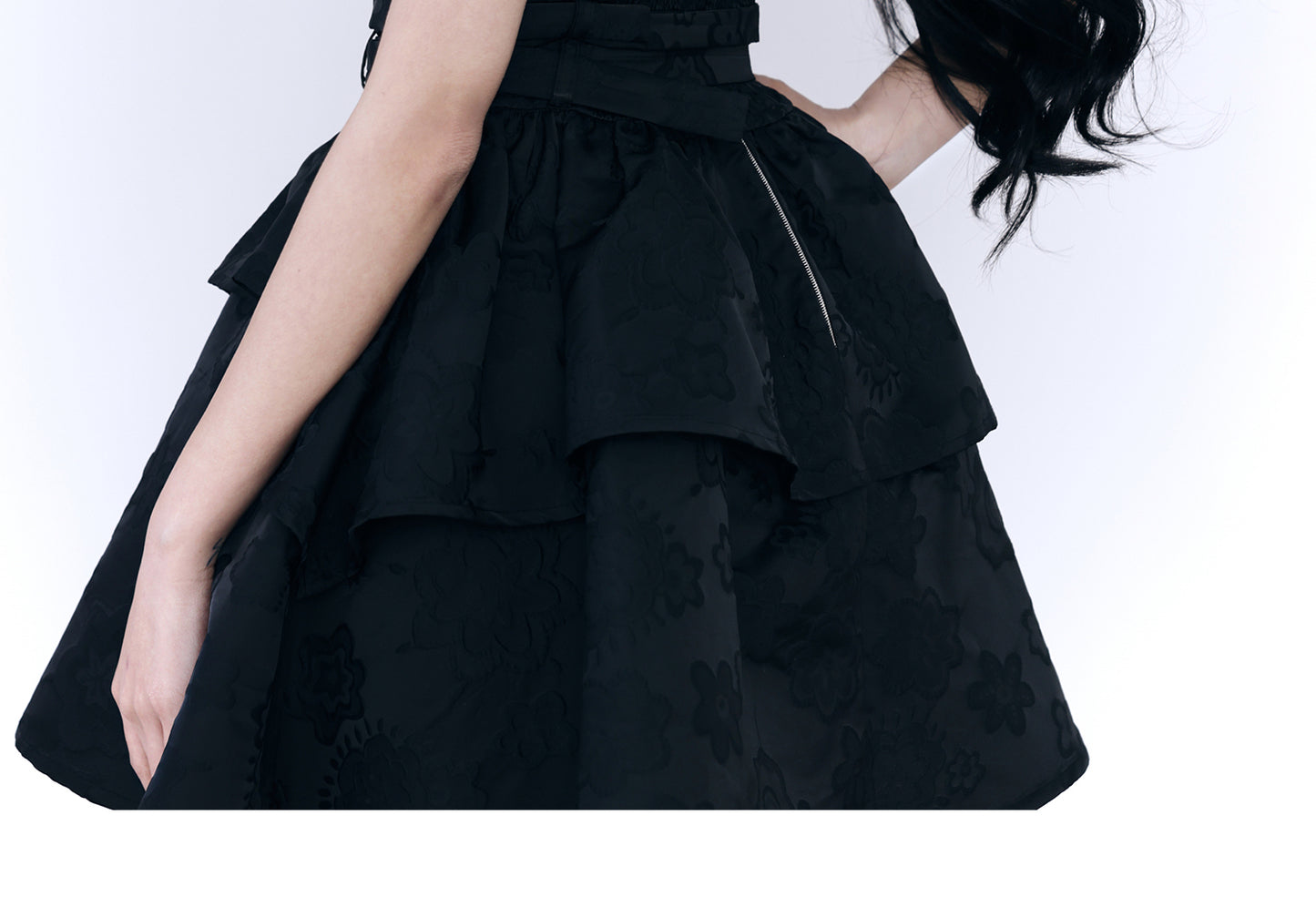 fragileheart Fragile Store Rock Sweetheart Princess Sling Dress Spicy Black Date Battle Skirt