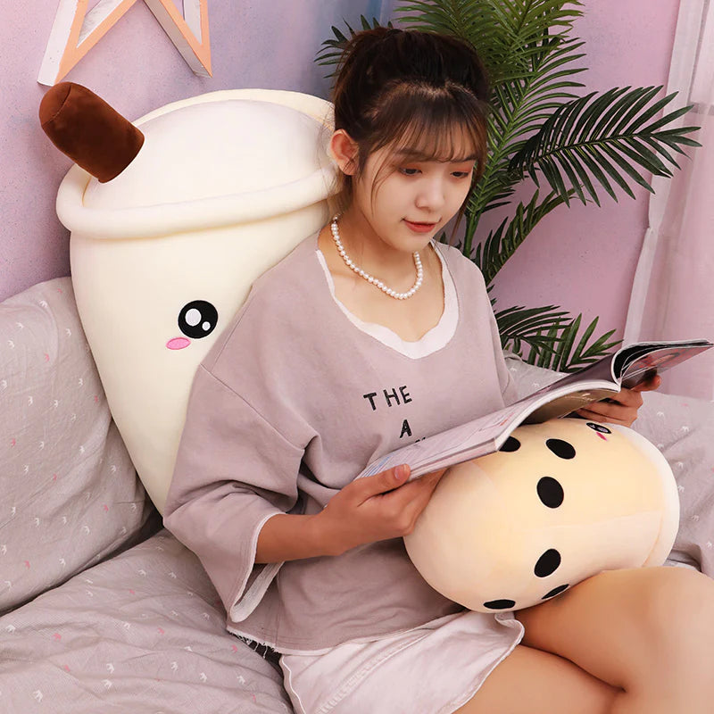 Lovely Bubble Tea Hold Pillow