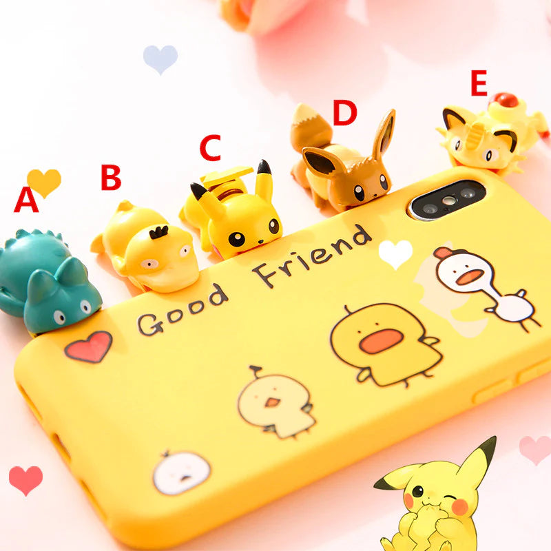 Cute Cartoon Charging Cable Cover For Iphone