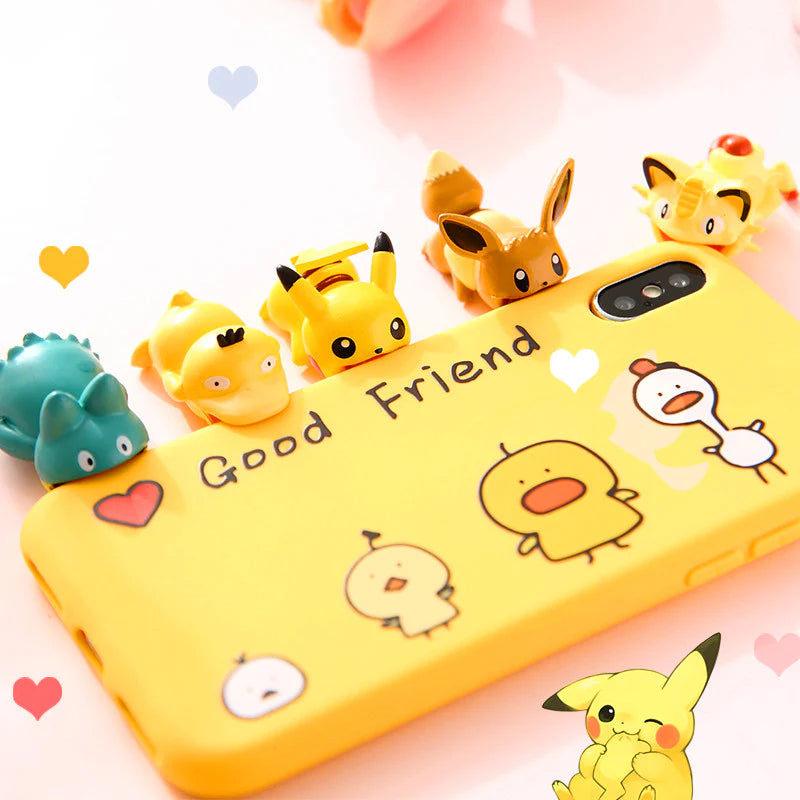 Cute Cartoon Charging Cable Cover For Iphone