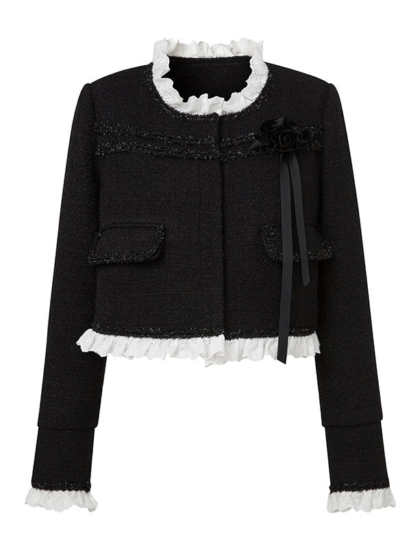 Wool Small Fragrant Jacket & Skirt