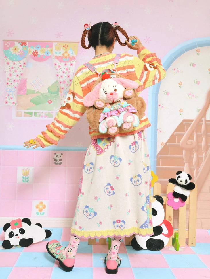 Plush Dog Cute Doll Backpack- Outfits Aesthetic