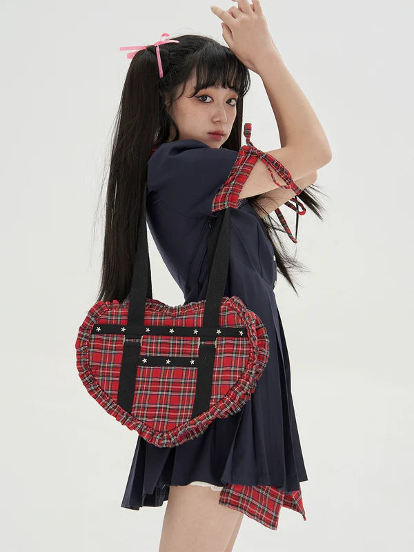 Retro College JK Uniform Bag Niche Sweet Cool Girl Cute Lolita Bag