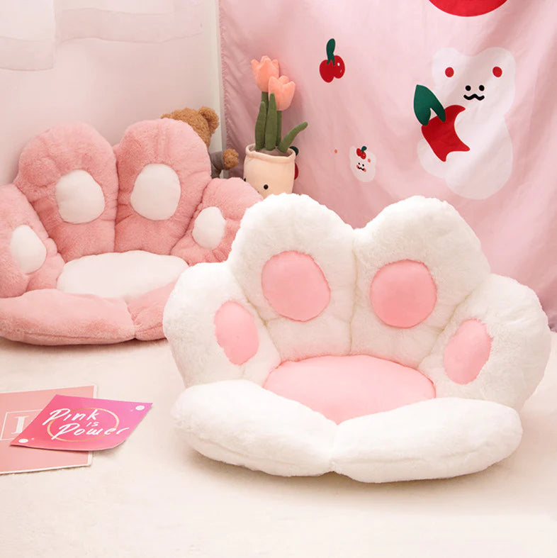 Lovely Cat Paw Seat Cushion