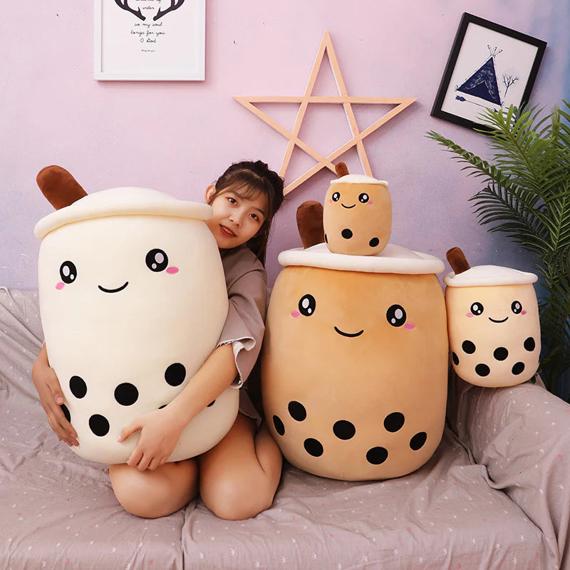 Lovely Bubble Tea Hold Pillow