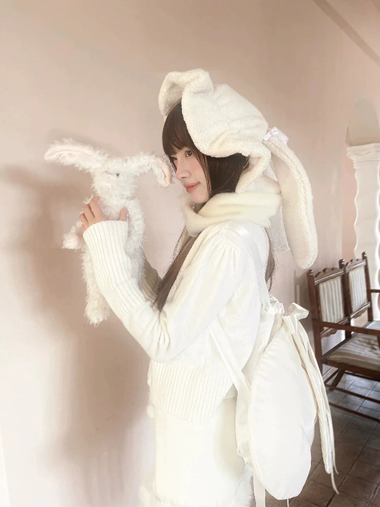 Angel Moth Wings Bow Cute Backpack- Outfit Inspo