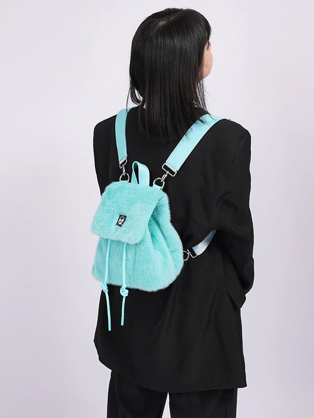 Macarons Fur Backpack