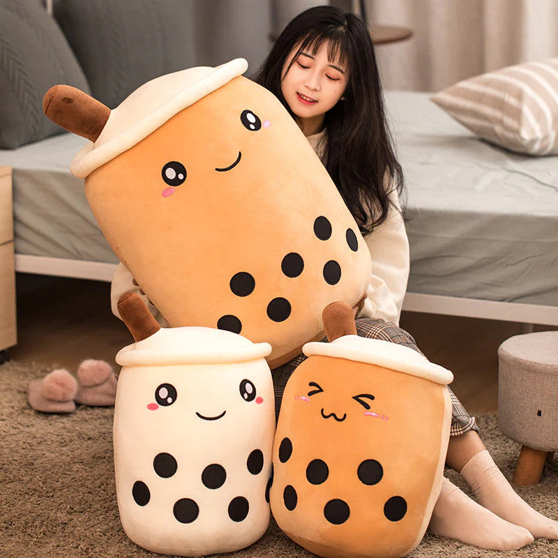 Lovely Bubble Tea Hold Pillow