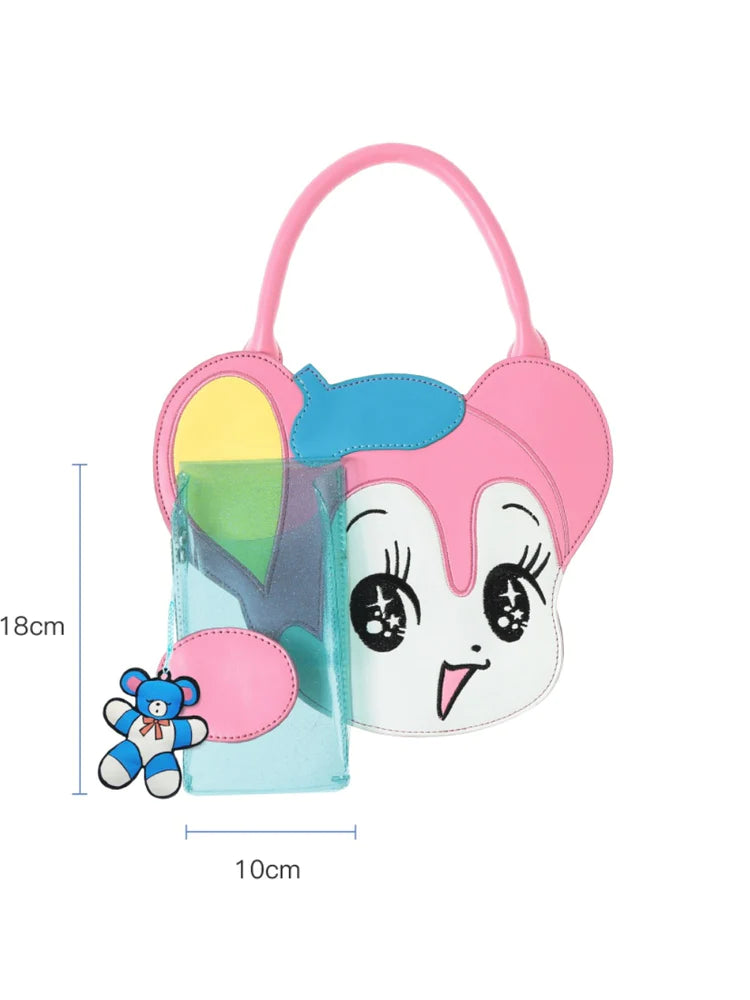 Bear Cartoon PVC Mobile Phone Handbag