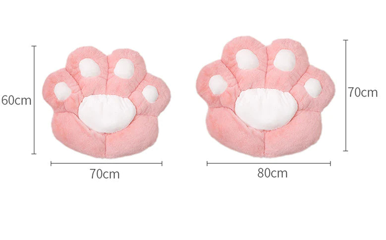 Lovely Cat Paw Seat Cushion