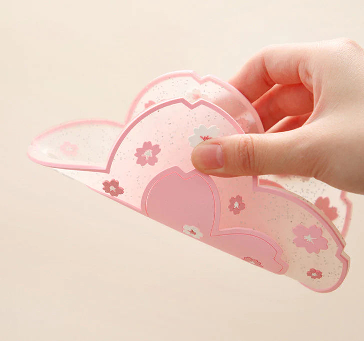 Kawaii Sakura Flowers Cup Mat