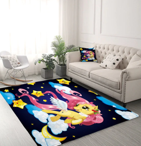 Magical Steps:  Enchanting Colorful Unicorn Mat Collection