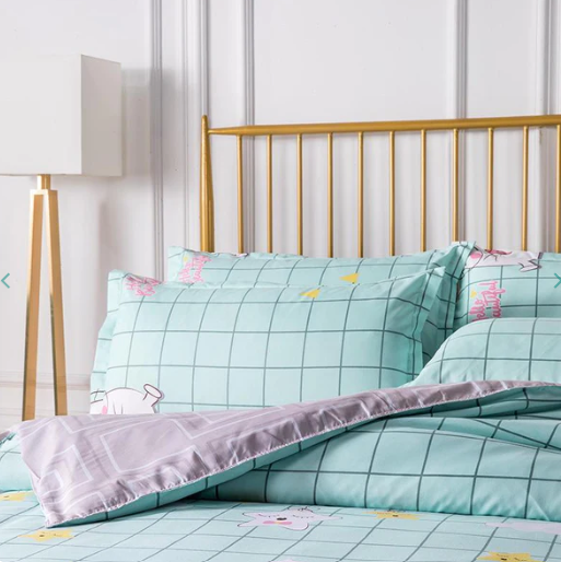 Hello Beautiful Piggie Bedding Set