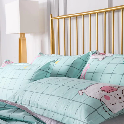 Hello Beautiful Piggie Bedding Set