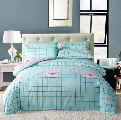 Hello Beautiful Piggie Bedding Set