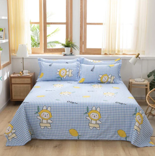 Lemon Hat Girl Bedding Set