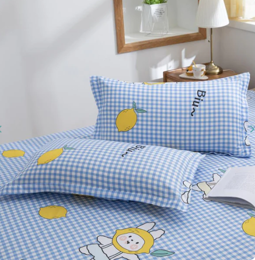 Lemon Hat Girl Bedding Set