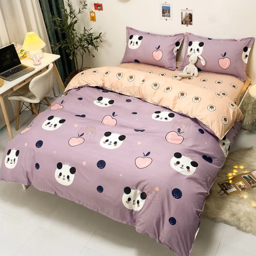 Millions of Panda Paw Prints Bedding Set