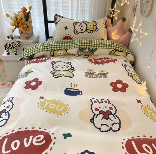 Millions of Dino Hugging You Bedding Set