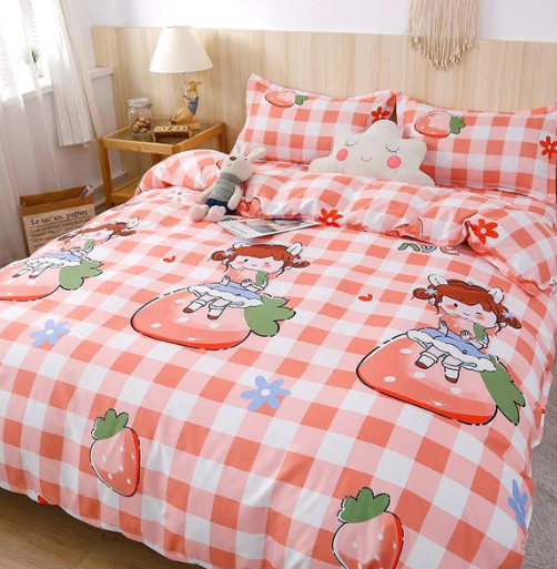 Strawberry Girl Bedding Sets